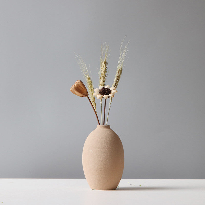 Small Sculptural Ceramic Vase – Minimal Modern Decorative Object