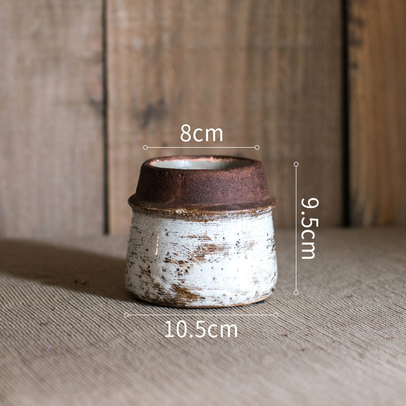 Seta Vessels – Textured Ceramic Vases in Earth & Ivory