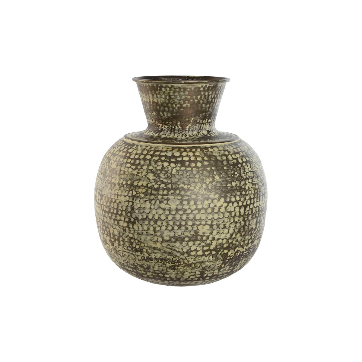 Vase Home ESPRIT Green Aluminium 42 x 42 x 45 cm-0