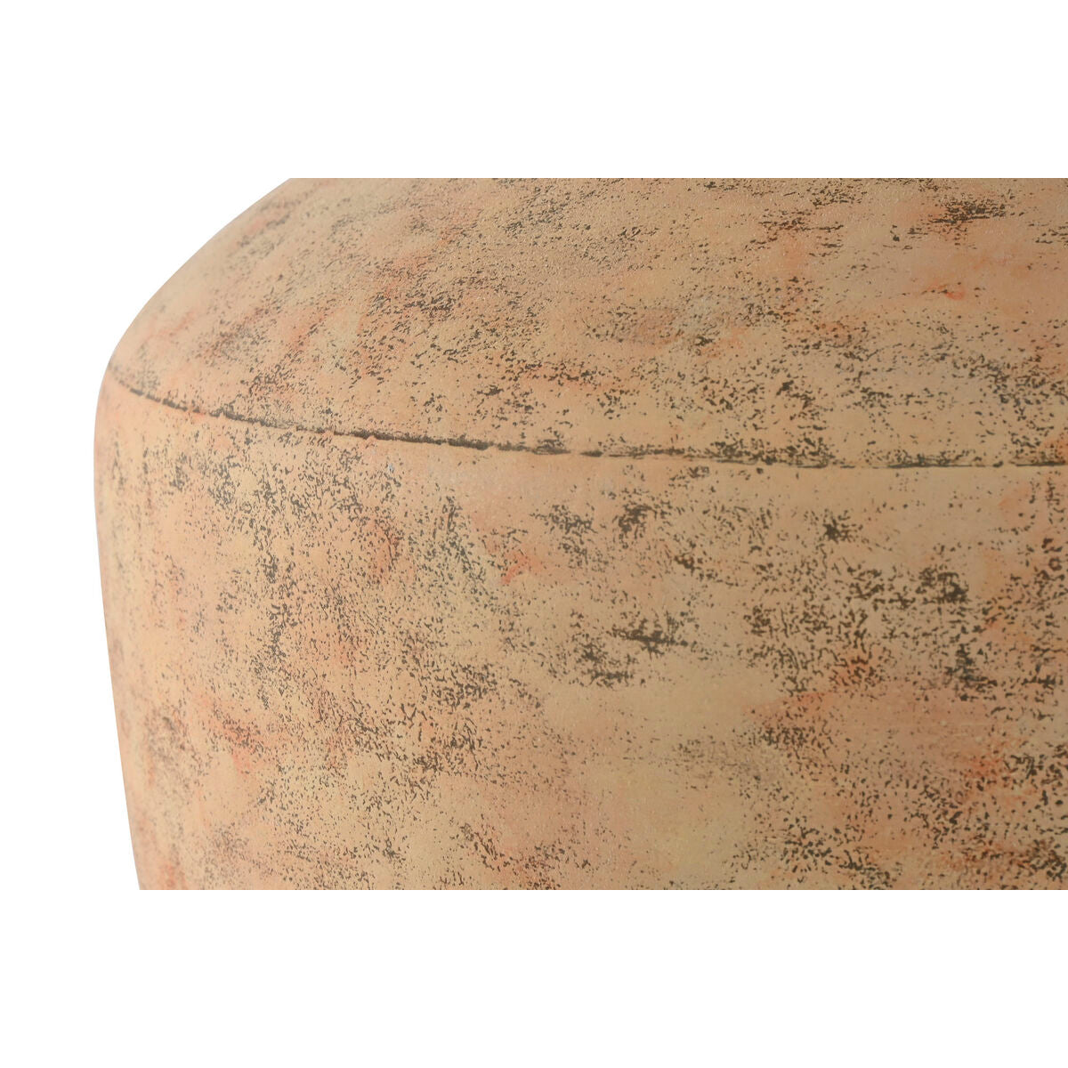 Vase Home ESPRIT Beige Metal 33 x 33 x 37 cm-1