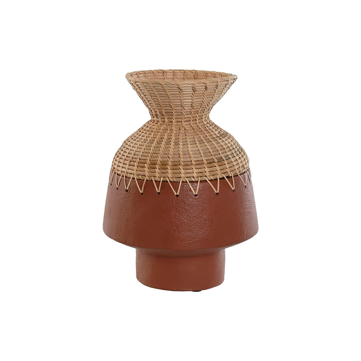 Vase Home ESPRIT Natural Terracotta 24 x 24 x 35 cm-0