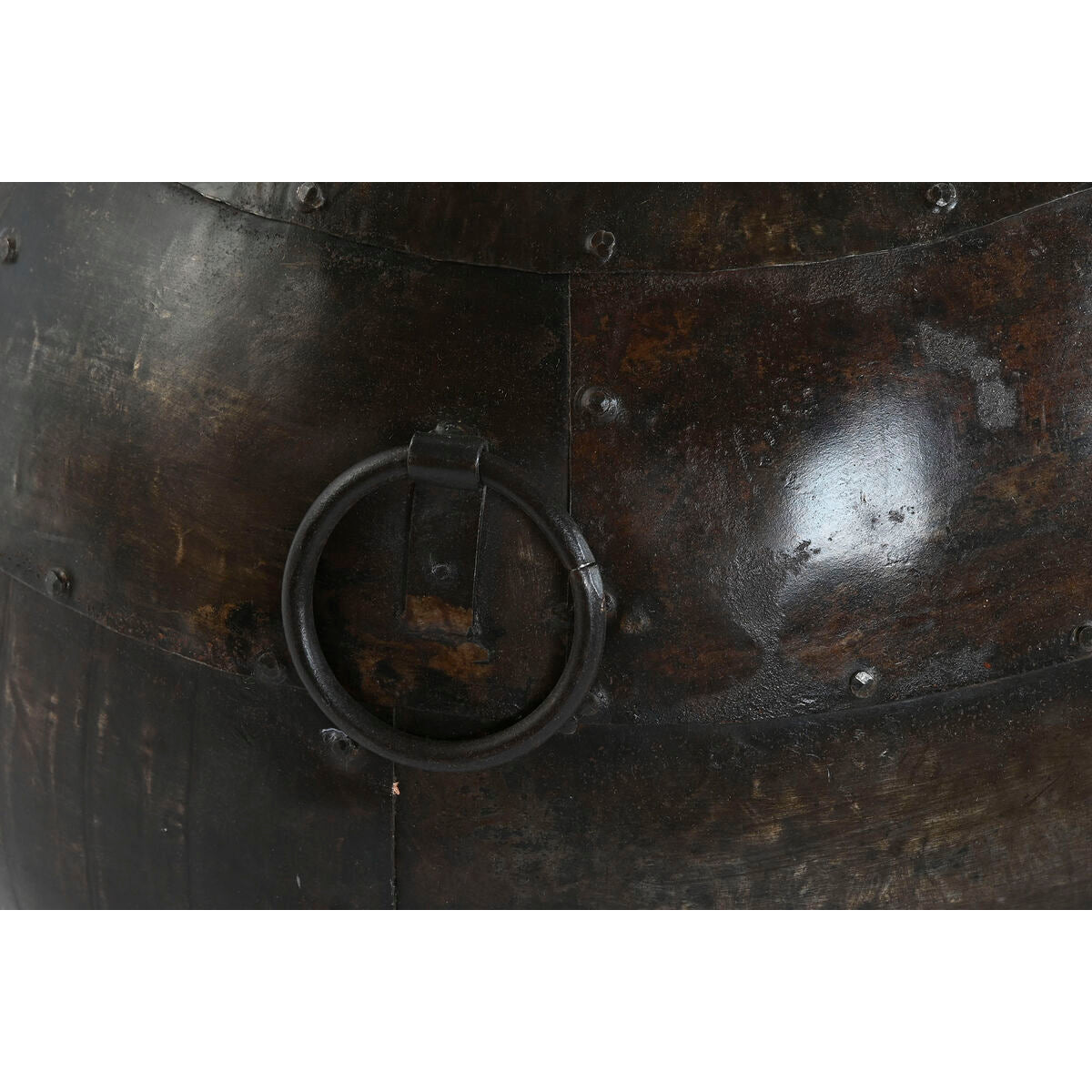 Vase Home ESPRIT Brown Iron 50 x 50 x 50 cm-3