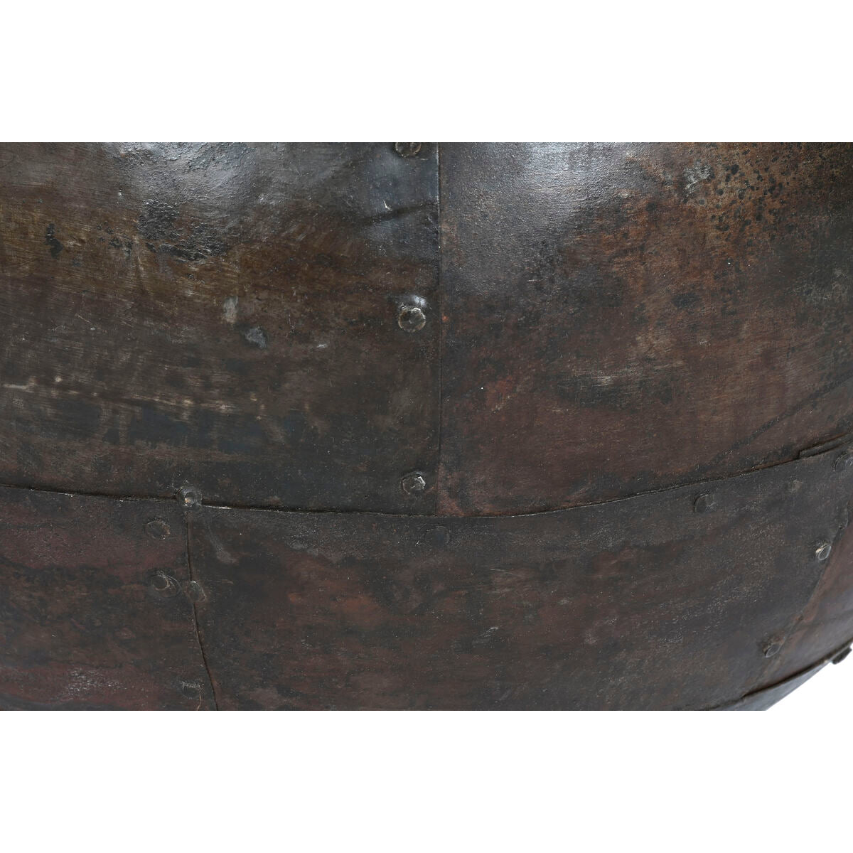 Vase Home ESPRIT Brown Iron 50 x 50 x 50 cm-2