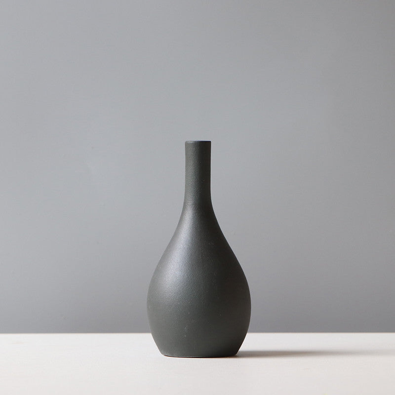 Small Sculptural Ceramic Vase – Minimal Modern Decorative Object