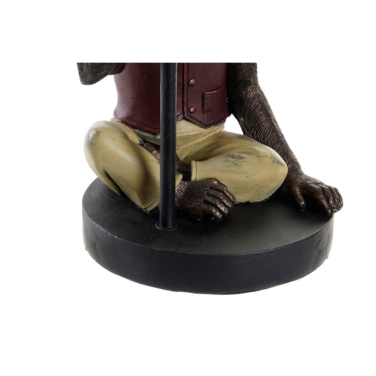 Desk lamp DKD Home Decor Brown Multicolour Colonial 220 V 50 W Monkey (27 x 25 x 44,5 cm)-1
