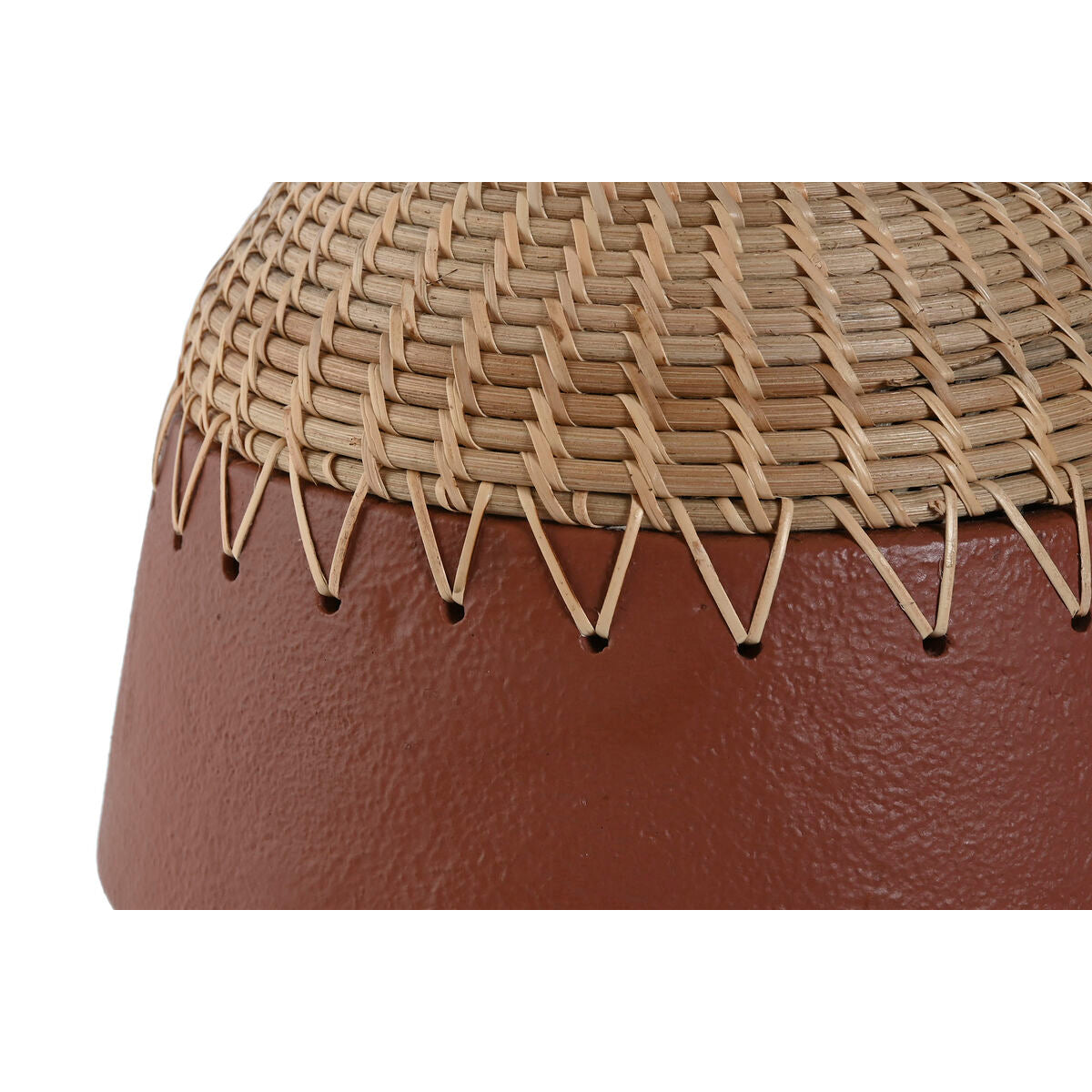 Vase Home ESPRIT Natural Terracotta 24 x 24 x 35 cm-1